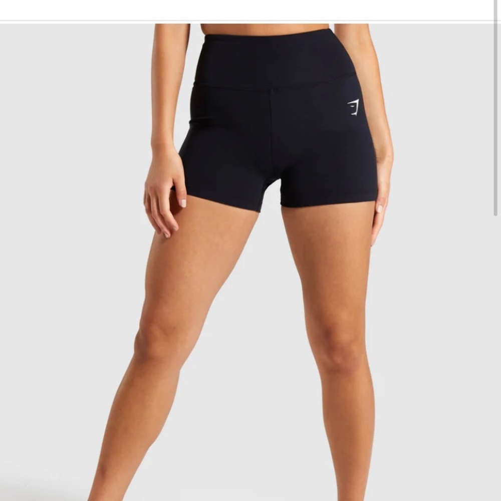 Gymshark Dreamy High Waisted Shorts - Black